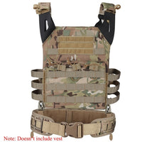 Tactical Waist Belt Water Resistant Adjustable Training Waistband Support For Molle System