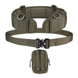 Athletic Men's Tactical Padded Belt with Admin Pouch
